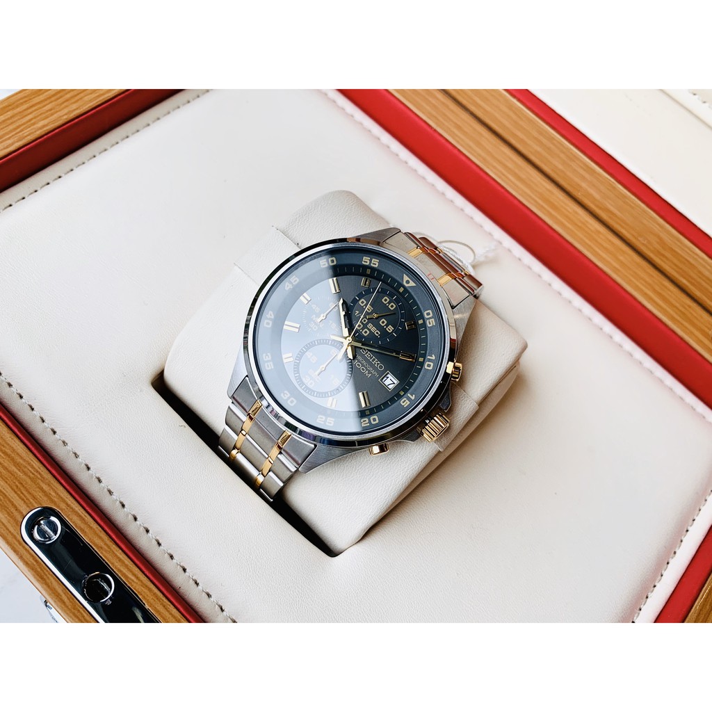 Đồng hồ nam Seiko Chronograph SKS631P1 - Máy Quartz Pin - Kính cứng