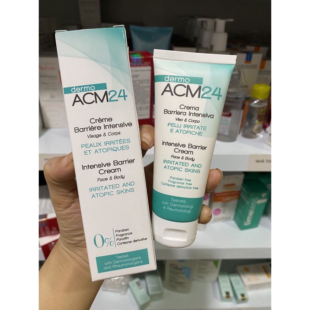 Kem dưỡng ACM24 Ý - Dành cho da khô mãn tính, viêm da, da nhạy cảm