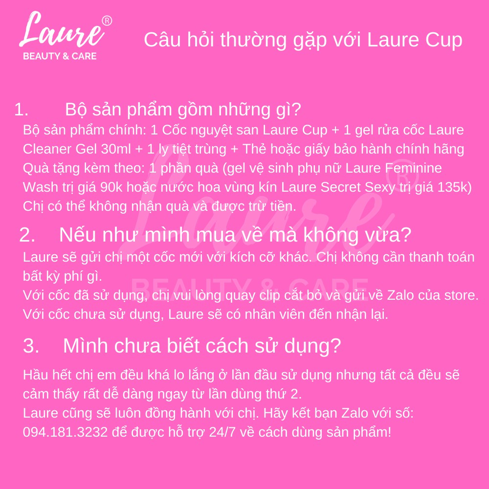 [Vial 3ml] Nước hoa mini Laure 3ml hoặc Fullsize 30ml