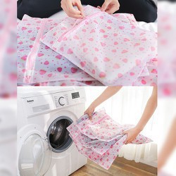 Túi giặt máy hoa văn