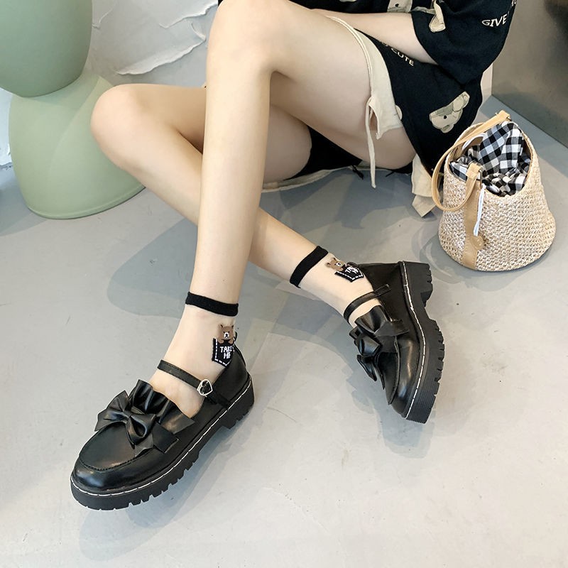 Giày Búp Bê Phong Cách Lolita Nhật Bản Xinh Xắn Cho Nữ