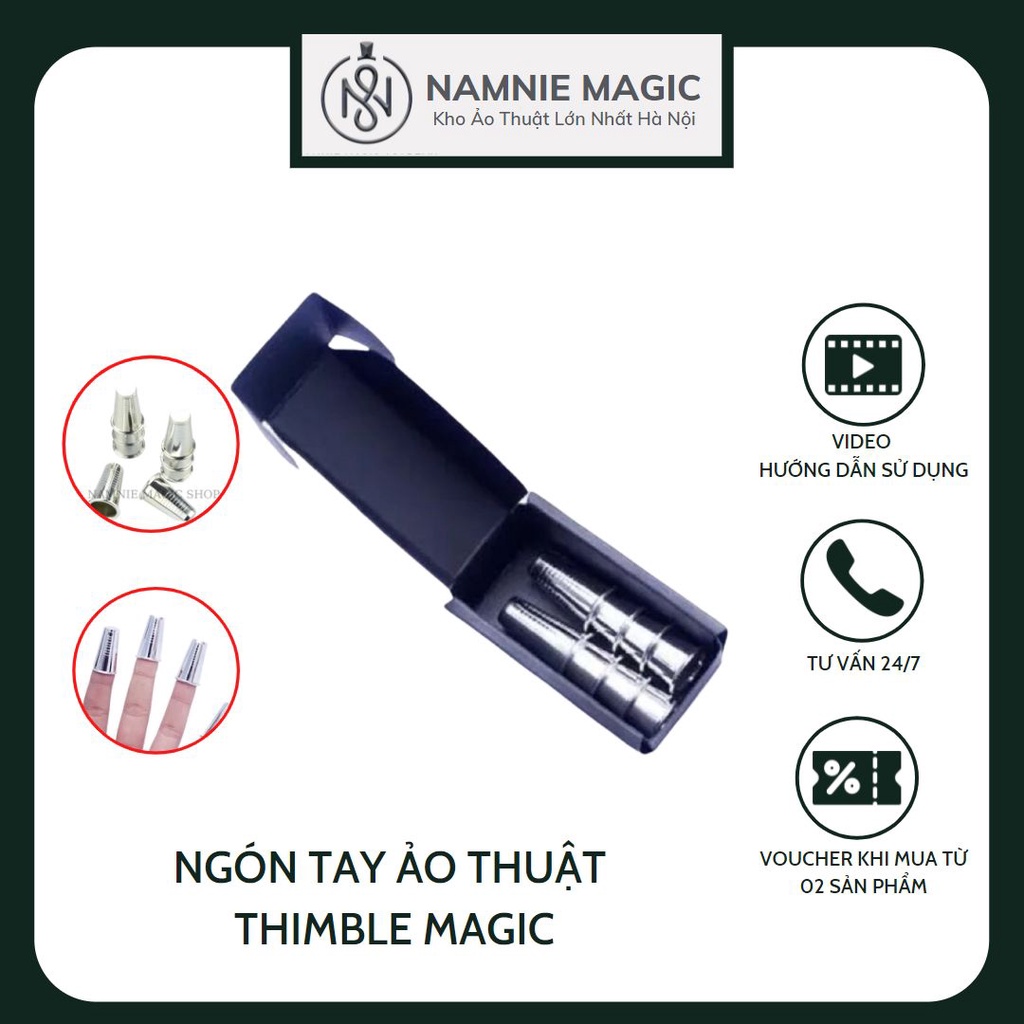 Ảo thuật Ngón Tay Thimble Magic, Đạo Cụ Biểu Diễn Ảo Thuật Sân Khấu Chuyên Nghiệp, Đồ Chơi Sáng Tạo, Kỹ Năng