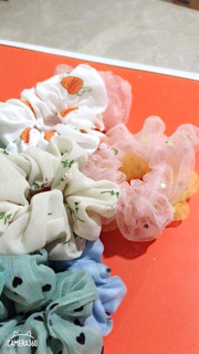 100 Dây buộc tóc srunchies