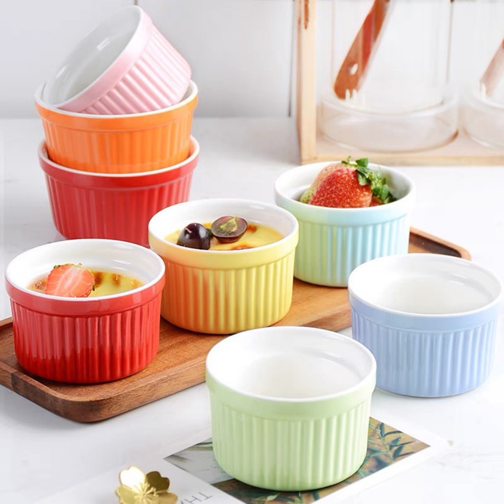 Bát Ăn Dặm, Chén Ăn Dặm Ramenkin Không Nắp 150ml