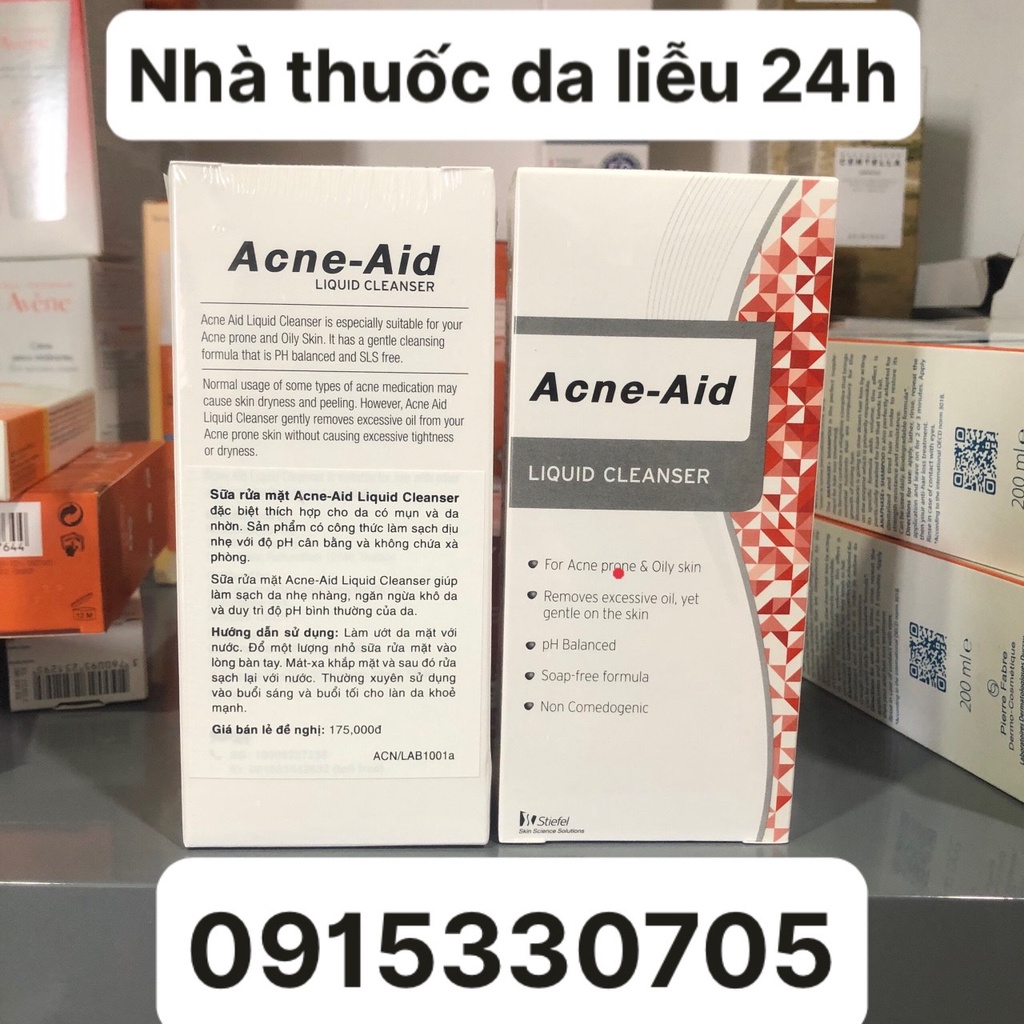 Sữa rửa mặt Acne-Aid Acne Aid Liquid Cleanser 100ml