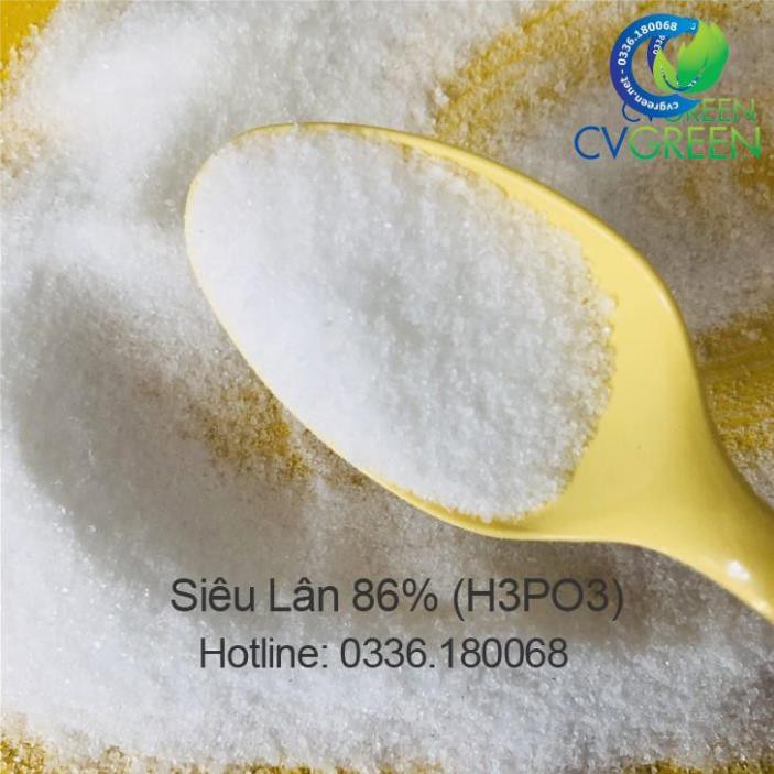 Siêu Lân 86% (H3PO3) Siêu ra hoa, ủ mầm hoa (gói 1kg)