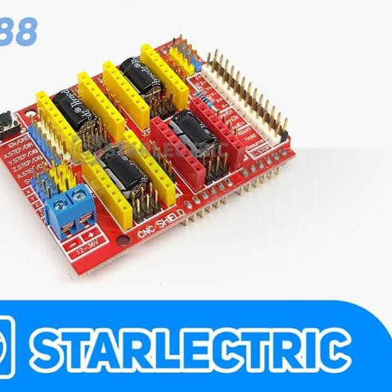 Bảng Mạch Mở Rộng Cnc Shield V3 Arduino A4988 Dành Cho Máy In 3d