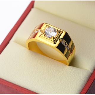 Nhẫn nam nữ bạc 925 đính đá ring for wedding