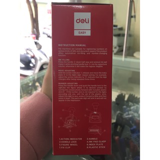 DẤU NHẢY DELI 6 SỐ(7506)