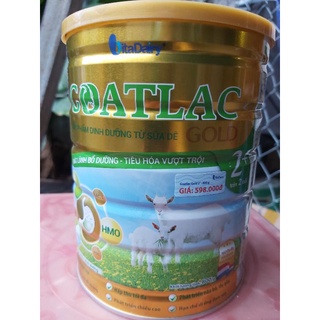 Sữa dê Goatlac gold 2+ (800g) date 2023