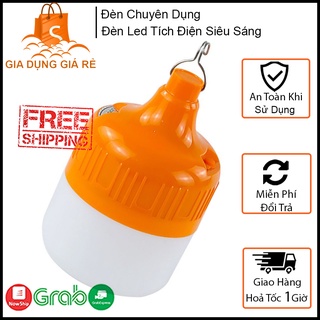Đèn Led Sạc Tích Điện 60/100/120W Thời Gian Sử Dụng Từ 6-8 Giờ Liên Tục, Có Móc Treo Tiện Dụng, Bảo Hành 12 Tháng