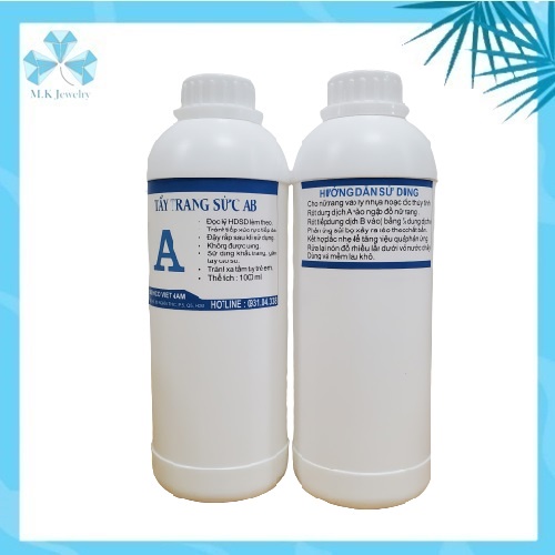 NƯƠC TẨY RỬA TRANG SỨC AB-tẩy rửa sạch trang sức vàng bạc-bạch kim