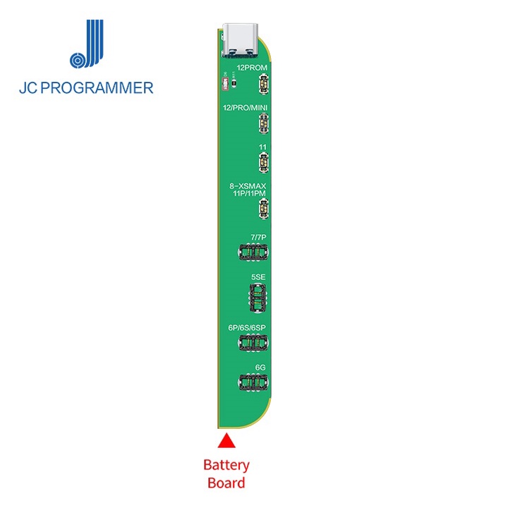 Thanh fix Pin iP 6G-13 Promax cho đế JC V1S (Battery Board)