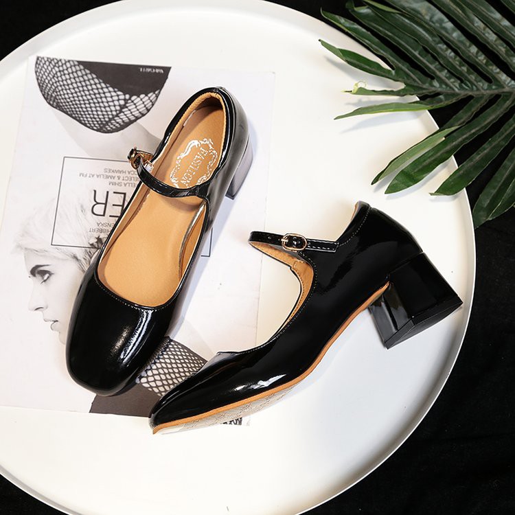 (Sẵn + ảnh thật) Giày Mary Jane cổ điển MS8805 | BigBuy360 - bigbuy360.vn