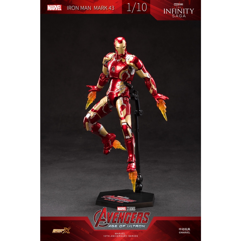 Mô hình Iron Man Mark 1, MK2, MK3, MK4, MK5,MK6, MK7, MK42, MK50,MK17, MK21, MK33, MK39, ZDToys chính hãng