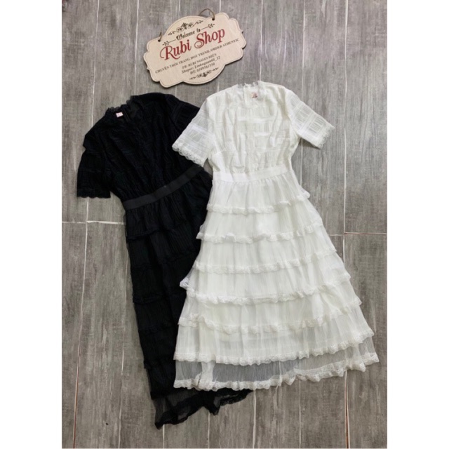 RUBISHOP-ĐẦM DỰ TIỆC VÁY TẦNG XOÈ PHỐI REN CAO CẤP | BigBuy360 - bigbuy360.vn