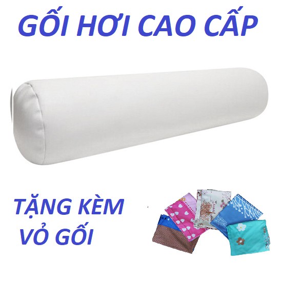 [HCM] Ruột gối ôm ép hơi tặng kèm vỏ gối ngẫu nhiên (100cmx30cm)