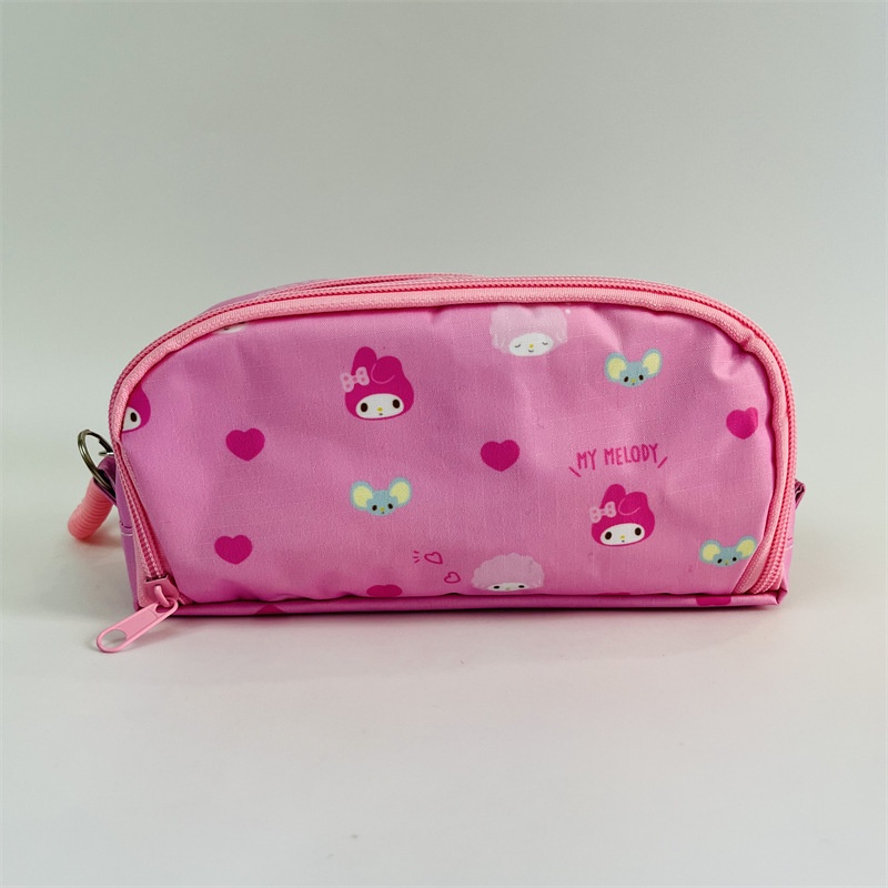 SANRIO Túi Đựng Bút Chì / Mỹ Phẩm Hình Cinnamoroll Kuromi Melody Purin Dễ Thương Cho Bé Gái