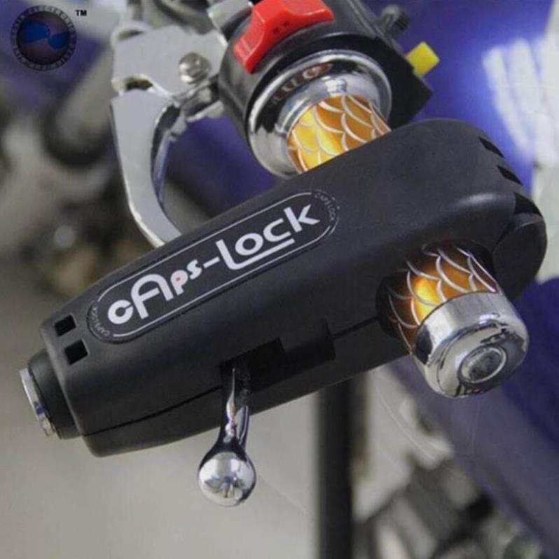 KHOÁ TAY GA TAY PHANH AN TOÀN CHO XE MÁY CAPS LOCK tiện dụng