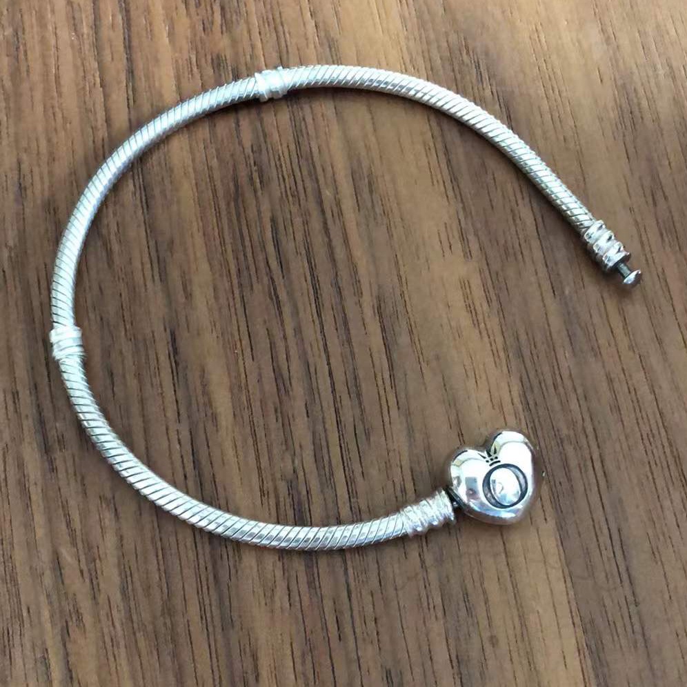 Vòng Tay Pandora Xi Mạ Bạc 925 Charms