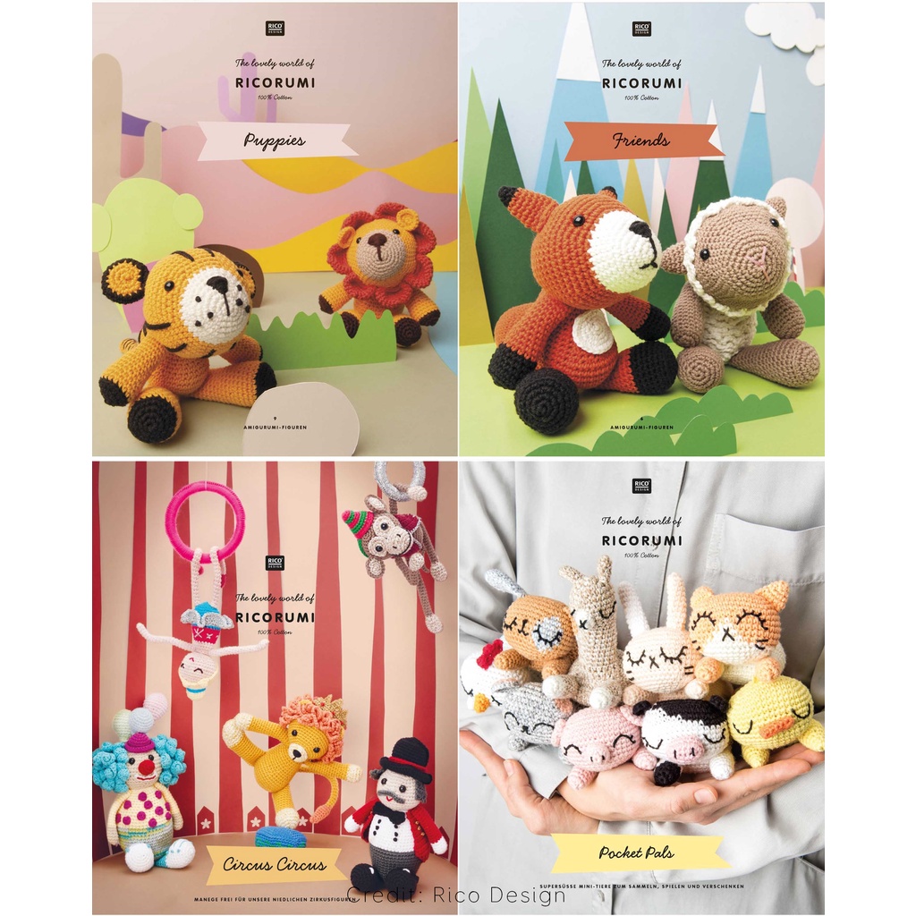 Len sợi Cotton Creative Ricorumi DK 25gr