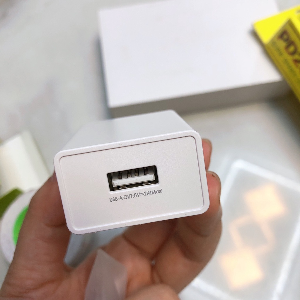 Củ sạc nhanh 2A chân dẹt, dắc cắm usb,kích thước nhỏ nhẹ, sạc nhanh