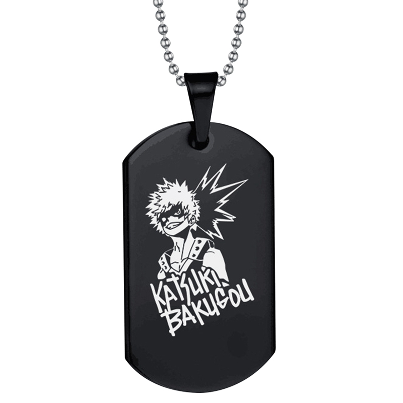 flowersqueen vòng cổ Mặt Chữ My Hero Academia