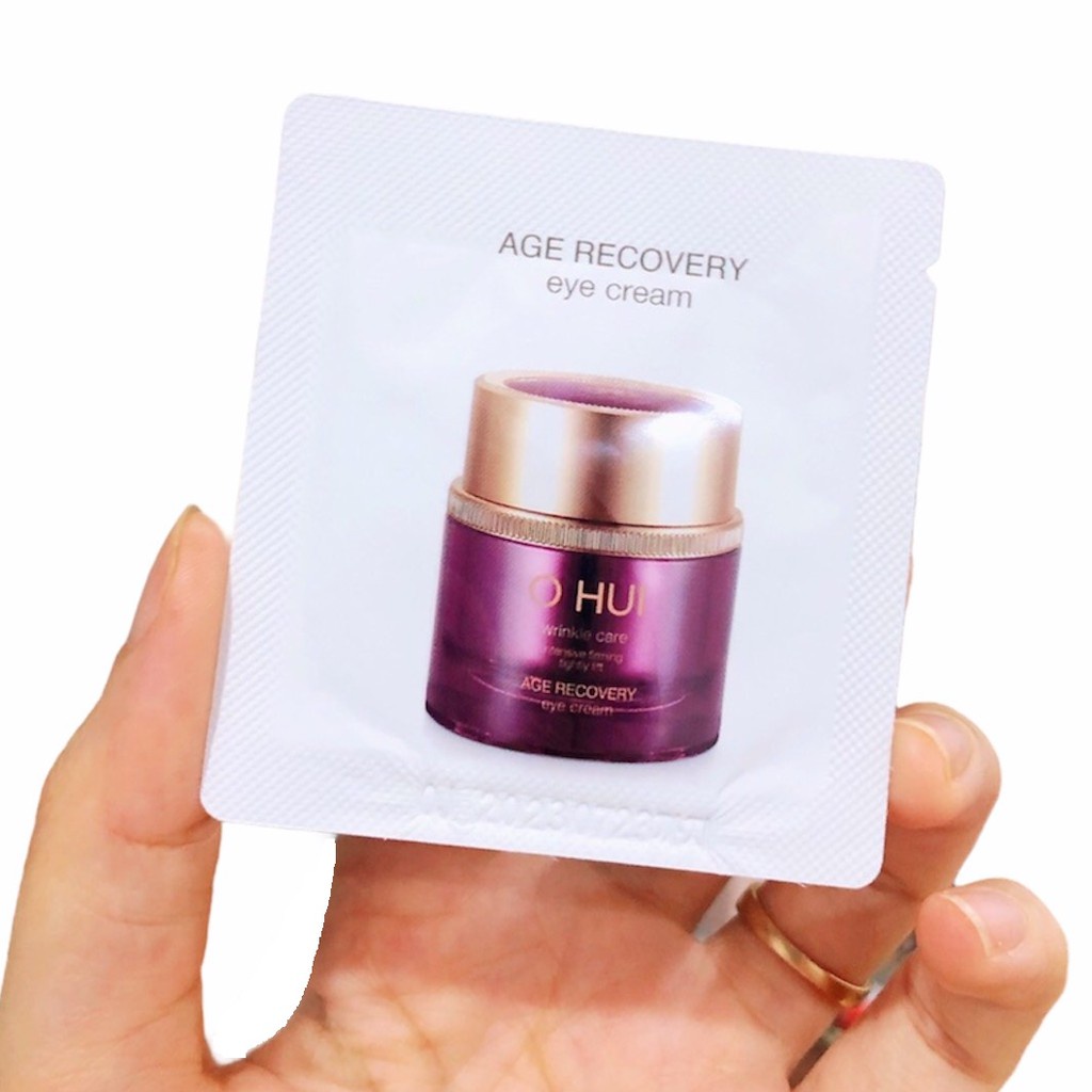 Gói Kem Dưỡng Mắt Ohui Tím, Giảm Nhăn Thâm Và Bọng Mắt - Ohui Age Recovery Eye Cream