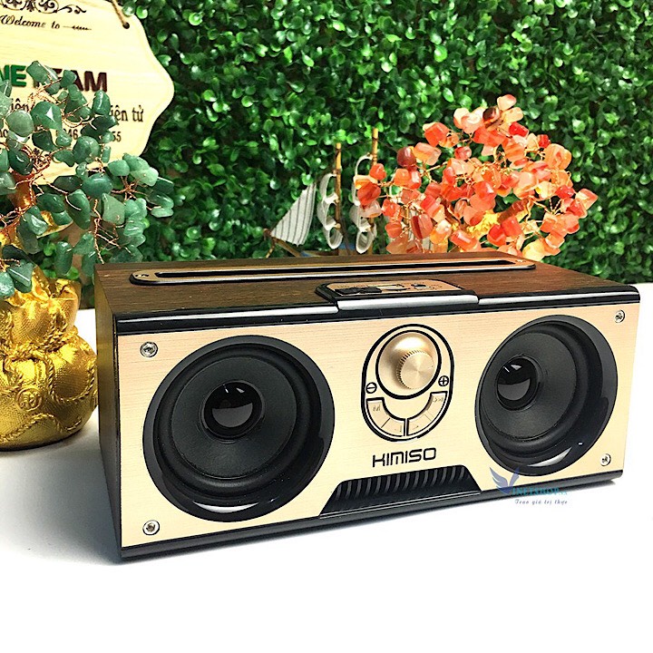Loa Bluetooth KIMISO KM7 Âm Thanh Cực Hay, Thiết Kế Cực Kỳ Bắt Mắt, Độ Bền Cao, Bảo Hành Lên Đến 12 Tháng