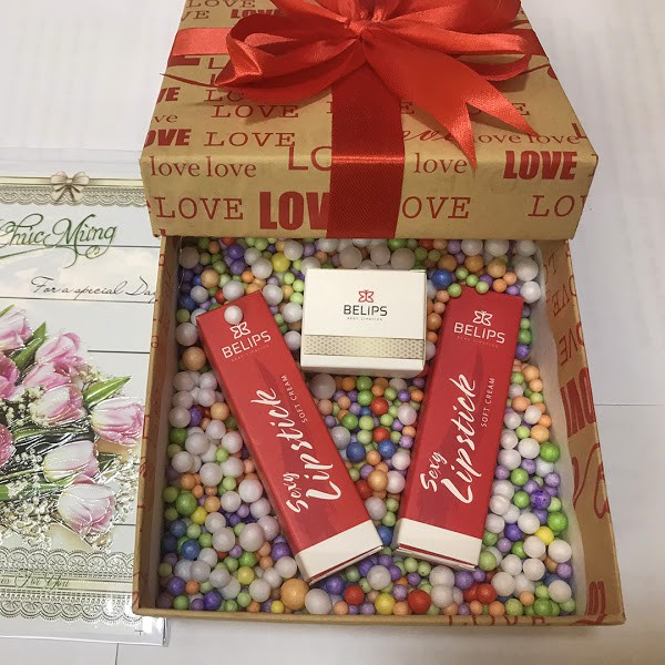 Set Son Belips Sang Chảnh Dành Tặng Nửa Yêu Thương, Set Son Theo Yêu Cầu An Toàn Cho Cả Bà Bầu-NEDEVI Chính Hãng