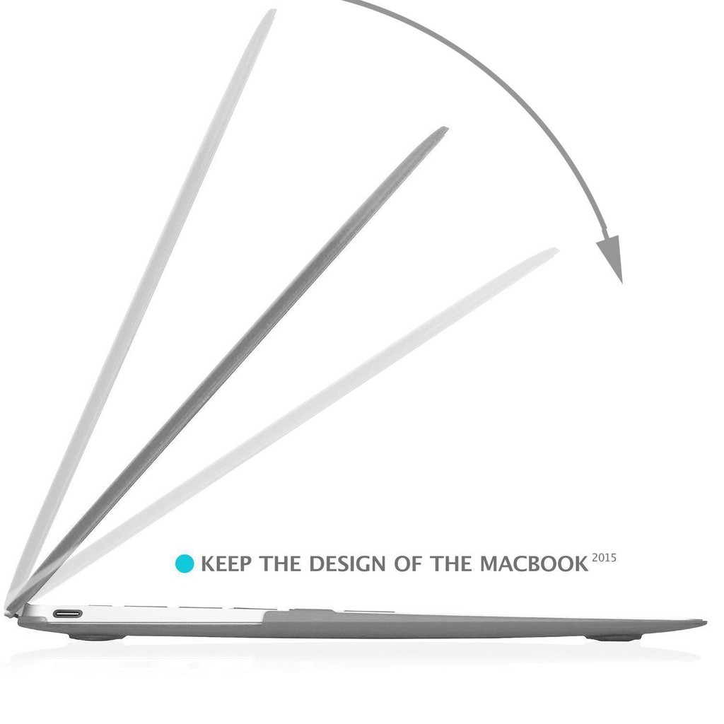 Ốp cứng và tấm phủ bàn phím cho laptop macbook air 13 inch 13.3 inch 2010-2017 a1932 touch id 2018 / 2019