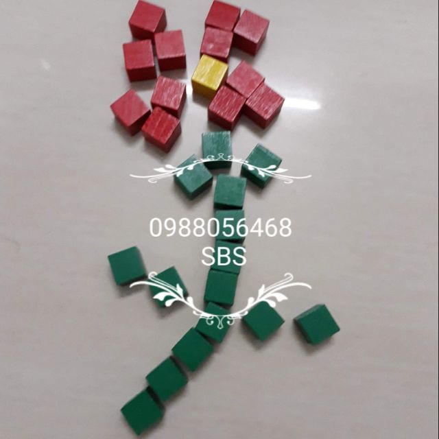 100 khối lập phương 2cm