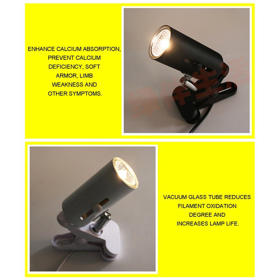 Đèn Sưởi Ấm Thú Cưng Bò Sát Uva Uvb