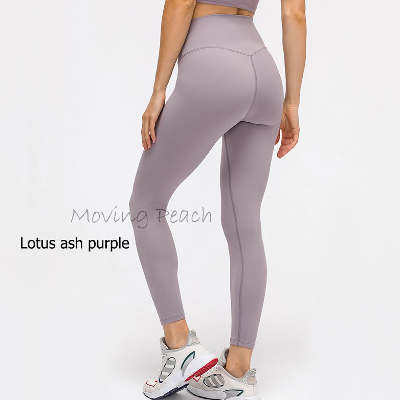 Quần Legging Tập Yoga MOVING PEACH BLH Lưng Cao Thân Thiện Với Da