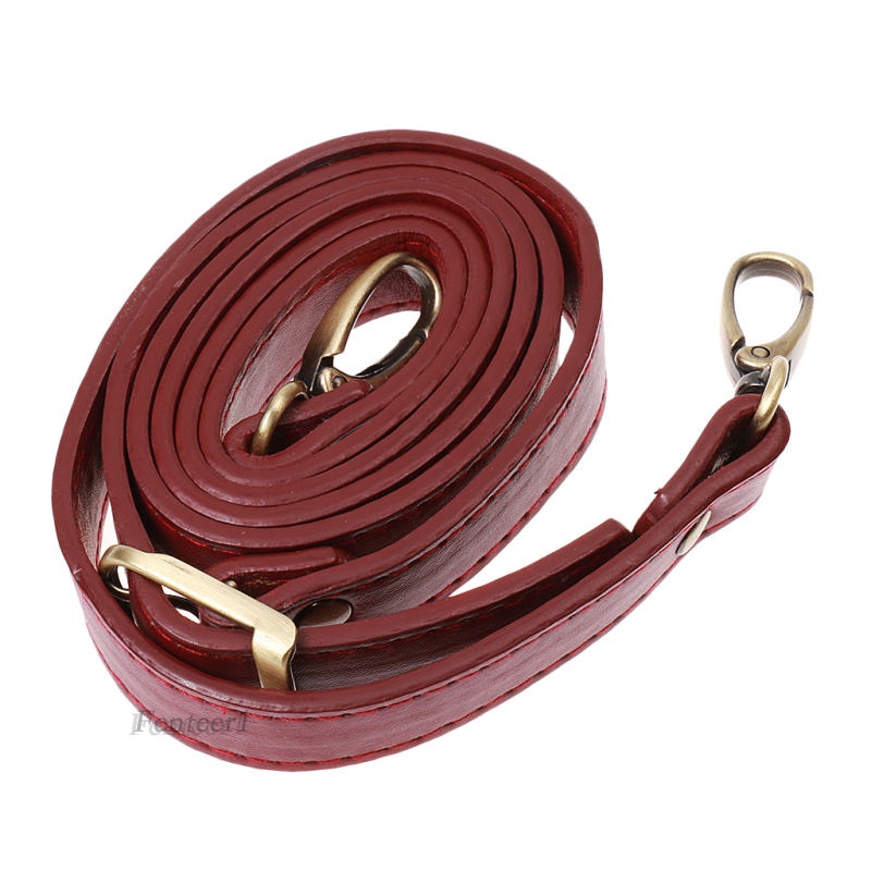 [Fenteer1] Túi Xách Da Màu Cà Phê Có Móc Đeo Thắt Lưng DIY