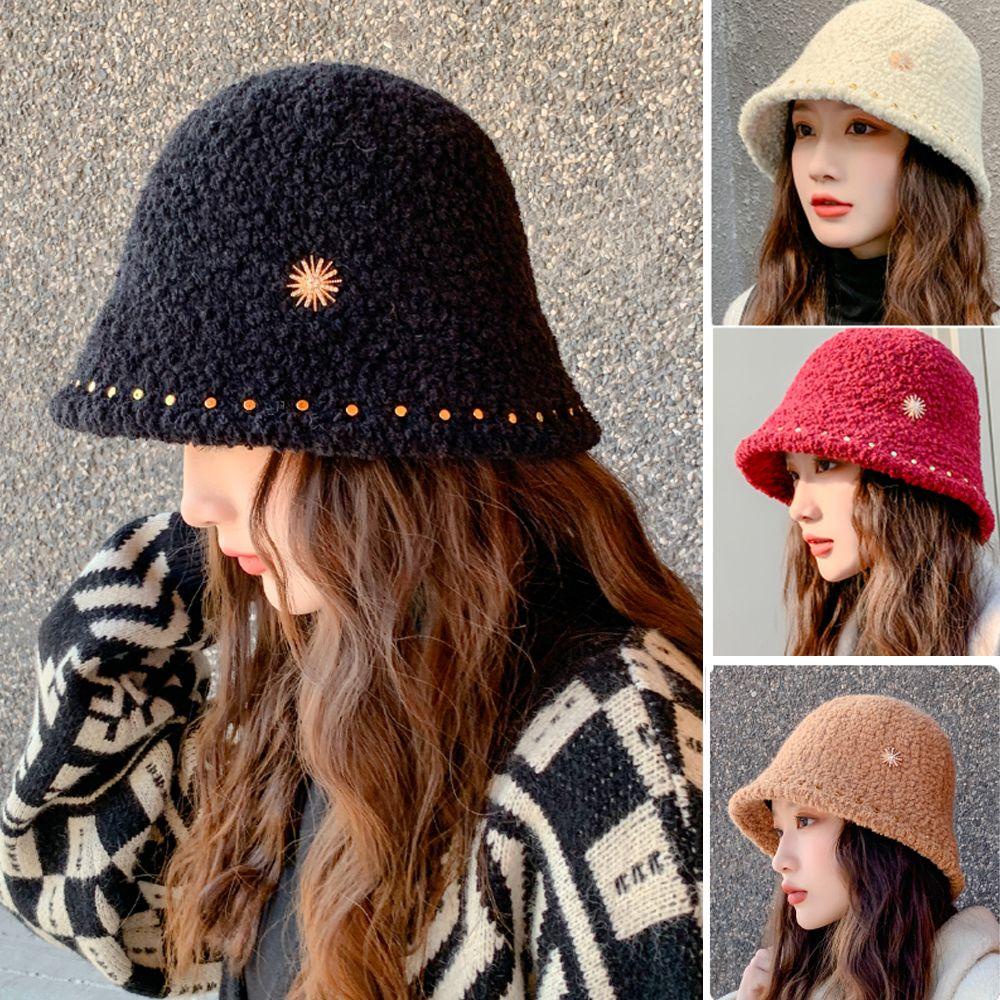 LAY Nón Tai Bèo Phủ Lông Mềm Giữ Ấm Đáng Yêu