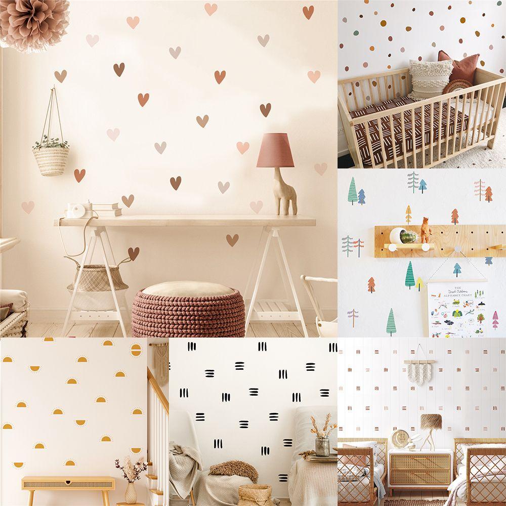 FAY Phụ Kiện Trang Trí Phòng Bé Họa Tiết Chấm Bi Kiểu Boho Cổ Điển