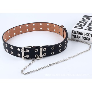 Thắt lưng kèm chain xích vàng