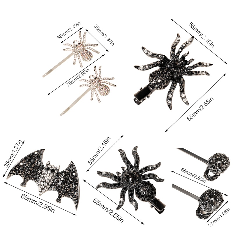 Kẹp Tóc Hình Nhện / Dơi Đáng Yêu Cho Bé