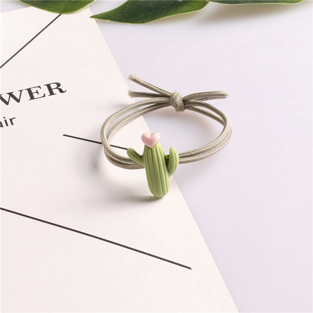 Dây Buộc Tóc Hình Cây Xương Rồng Đáng Yêu