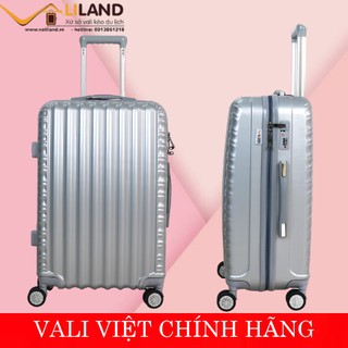 Vali kéo du lịch VALI LAND nhựa dẻo PC chống va đập ( vali size 20 + size 24 )