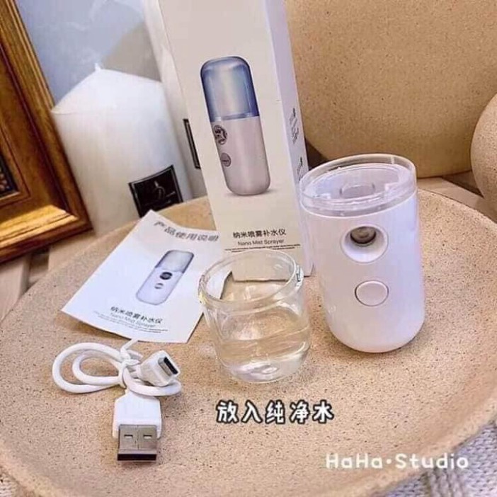 MÁY XỊT KHOÁNG XÔNG MẶT NANO MINI CẦM TAY [Giá sỉ] | BigBuy360 - bigbuy360.vn