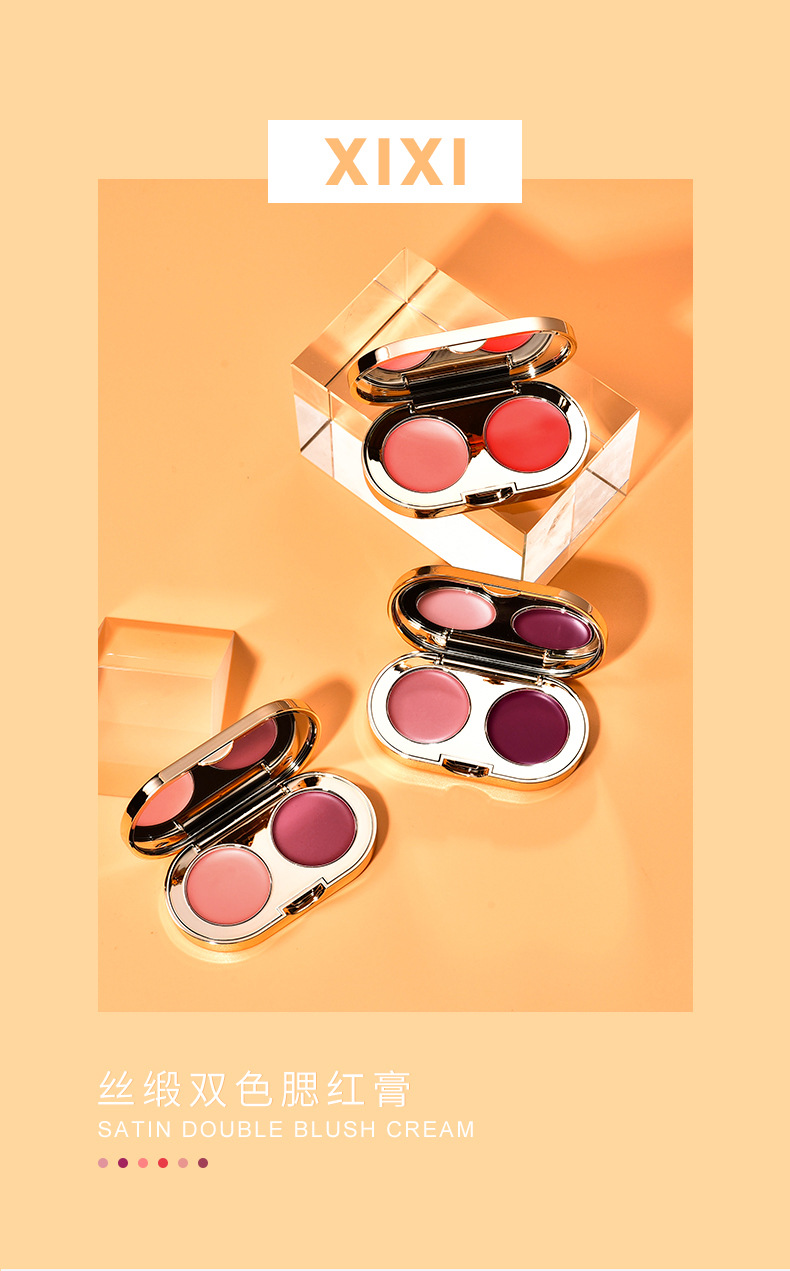 PHẤN MÁ HỒNG Xixi set 2 ô màu tự nhiên giá học sinh | BigBuy360 - bigbuy360.vn