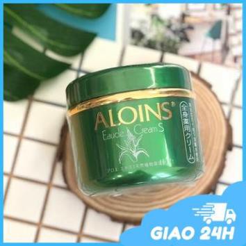 Kem lô hội Aloins Eaude Cream S 185g kem dưỡng ẩm lô hội làm mịn da toàn thân Maneki