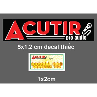 Combo Decal Thiếc + Decal vỡ