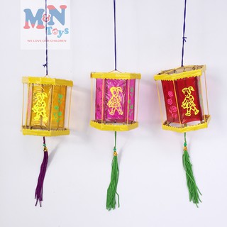 Đèn lồng kéo quân trung thu truyền thống cỡ bé