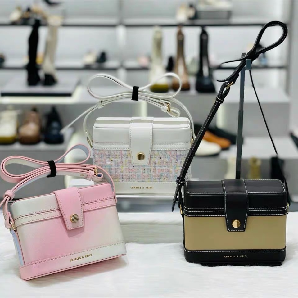 Túi Hộp Thời Trang Xinh Xắn Dành Cho Nữ 80701182 Túi Đeo Vai Phong Cách Retro Thời Trang