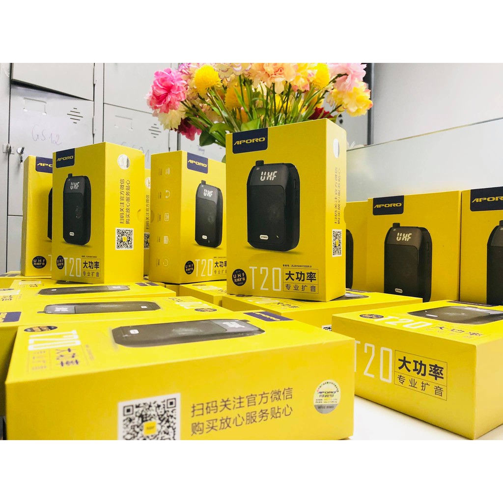 Máy trợ giảng không dây APORO T20 Bluetooth thế hệ mới.