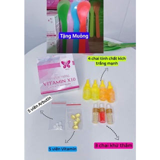 Set Kích Trắng Vitamin x10 Chính Hãng