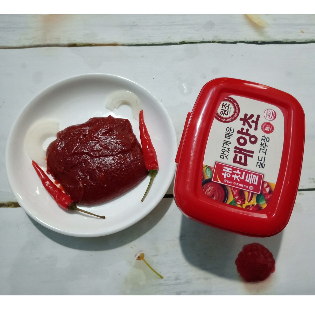 HỘP SỐT TƯƠNG ỚT GOCHUJANG 500G NHẬP KHẨU